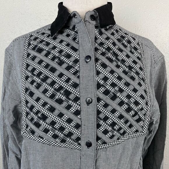 Vintage Casey & Max Womens Button Down Shirt Size S - Picture 2 of 8